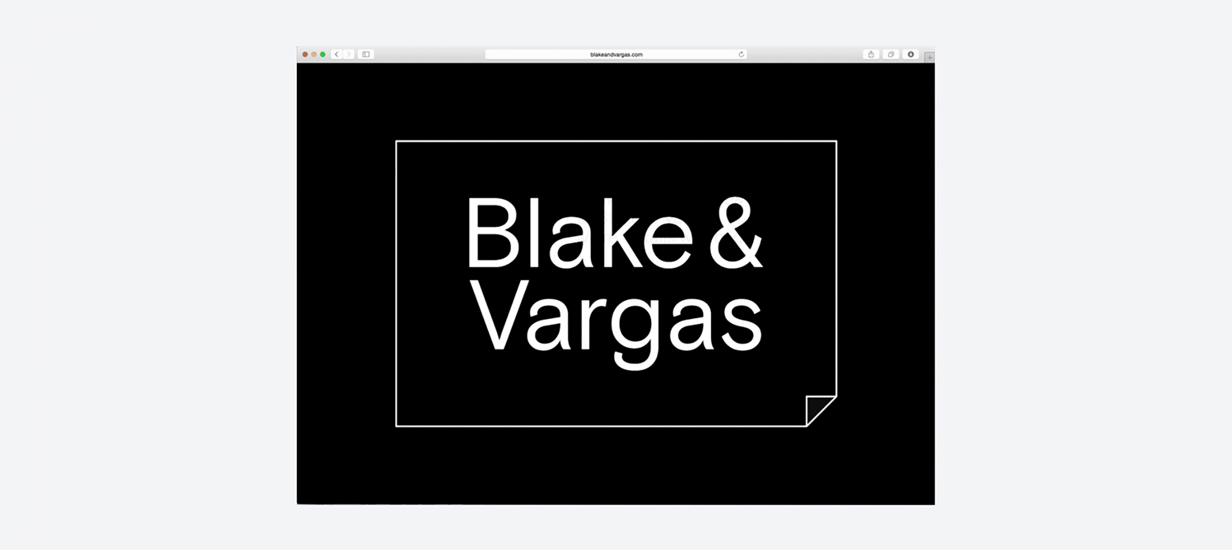 Studio Last - Blake & Vargas – Website