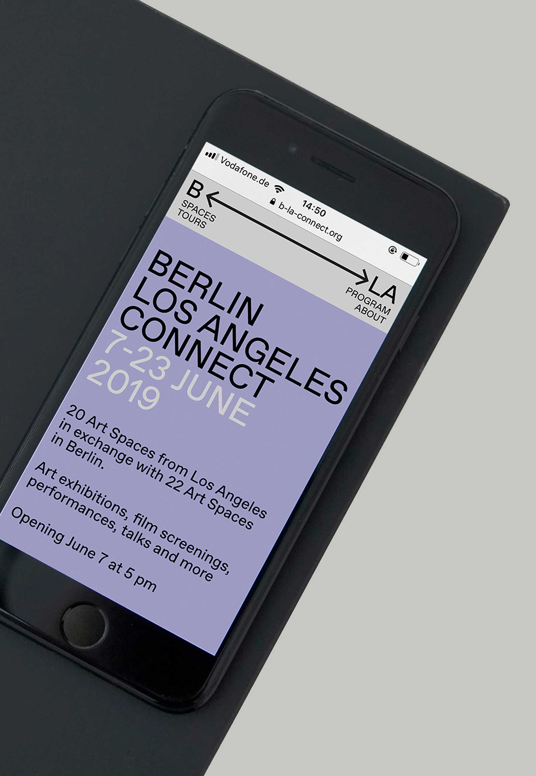<p>B-LA Art Space Festival – Coperate Identity</p>