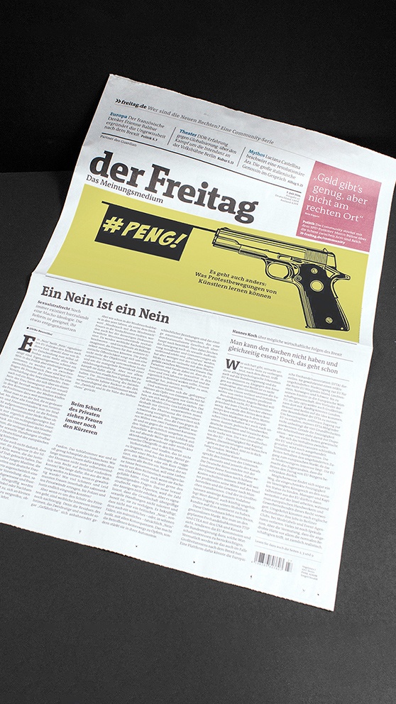 <p><p>der Freitag – Newspaper Relaunch & VI</p></p>