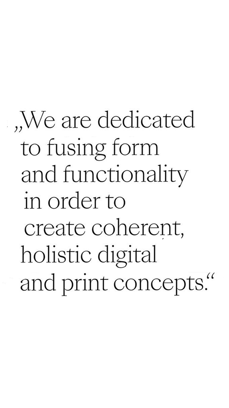 <p>We are dedicated</p>