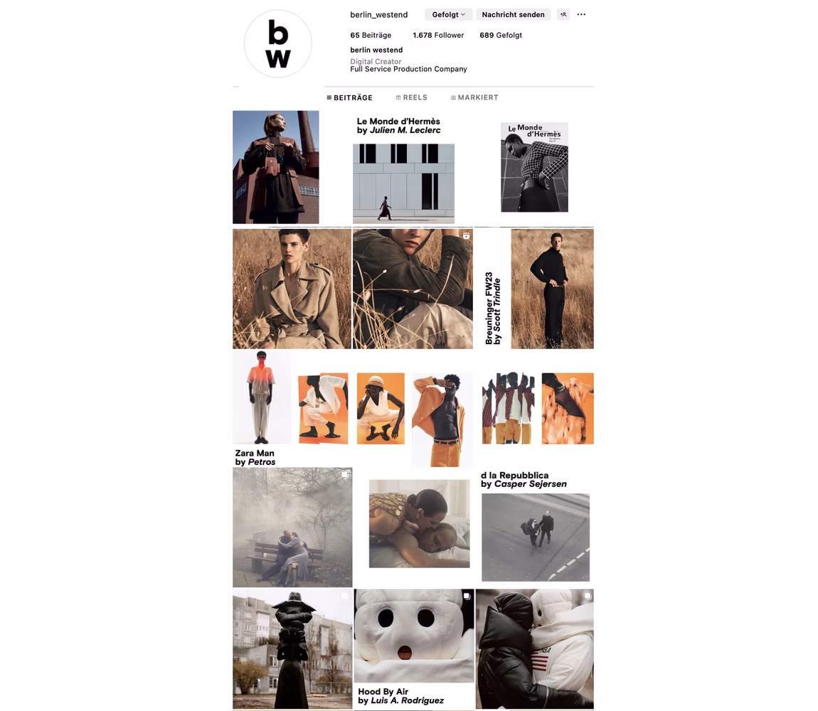 Studio Last - Berlin Westend – Visual Identity
