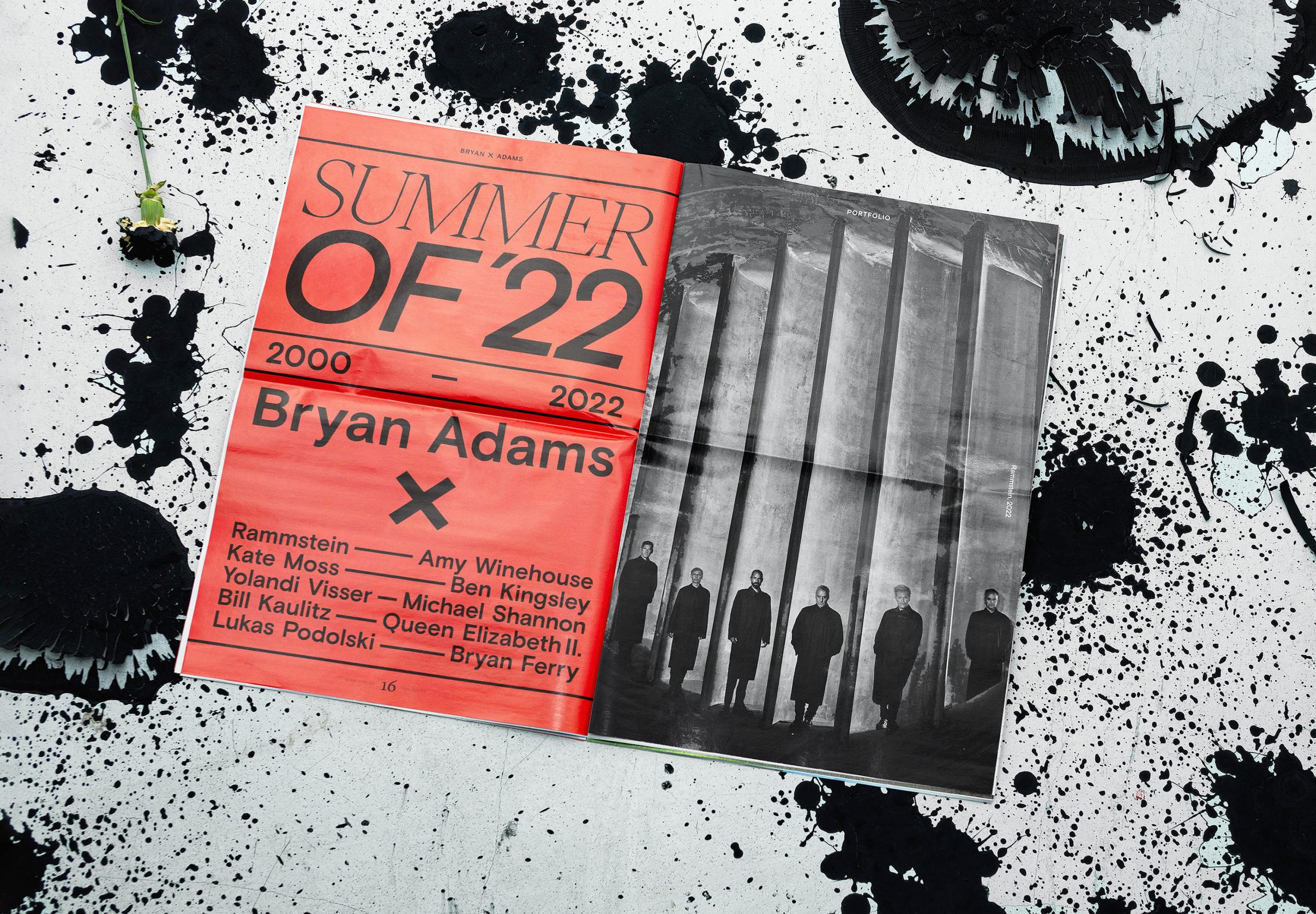 <p><em>Bryan Adams</em> x <em>Bryan Adams </em>– Magazine</p>
