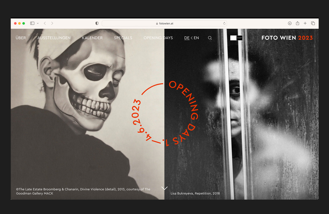 Foto Wien Festival – Website