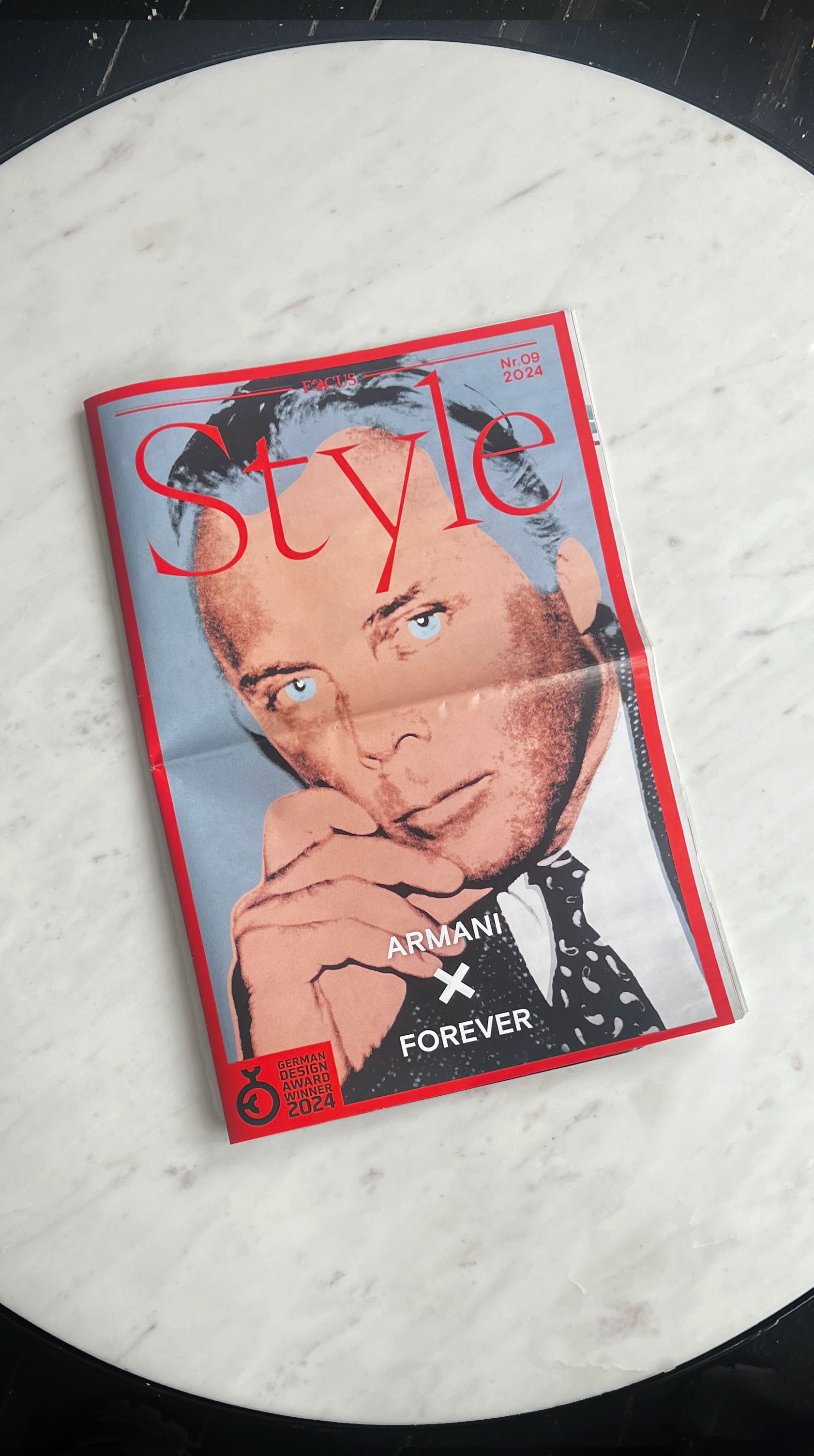 <p>ARMANI ✖ FOREVER / FC Style #9 – Magazine</p>
