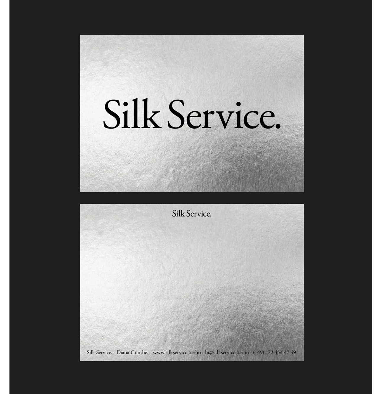 Studio Last - Silk Service – Visual Identity